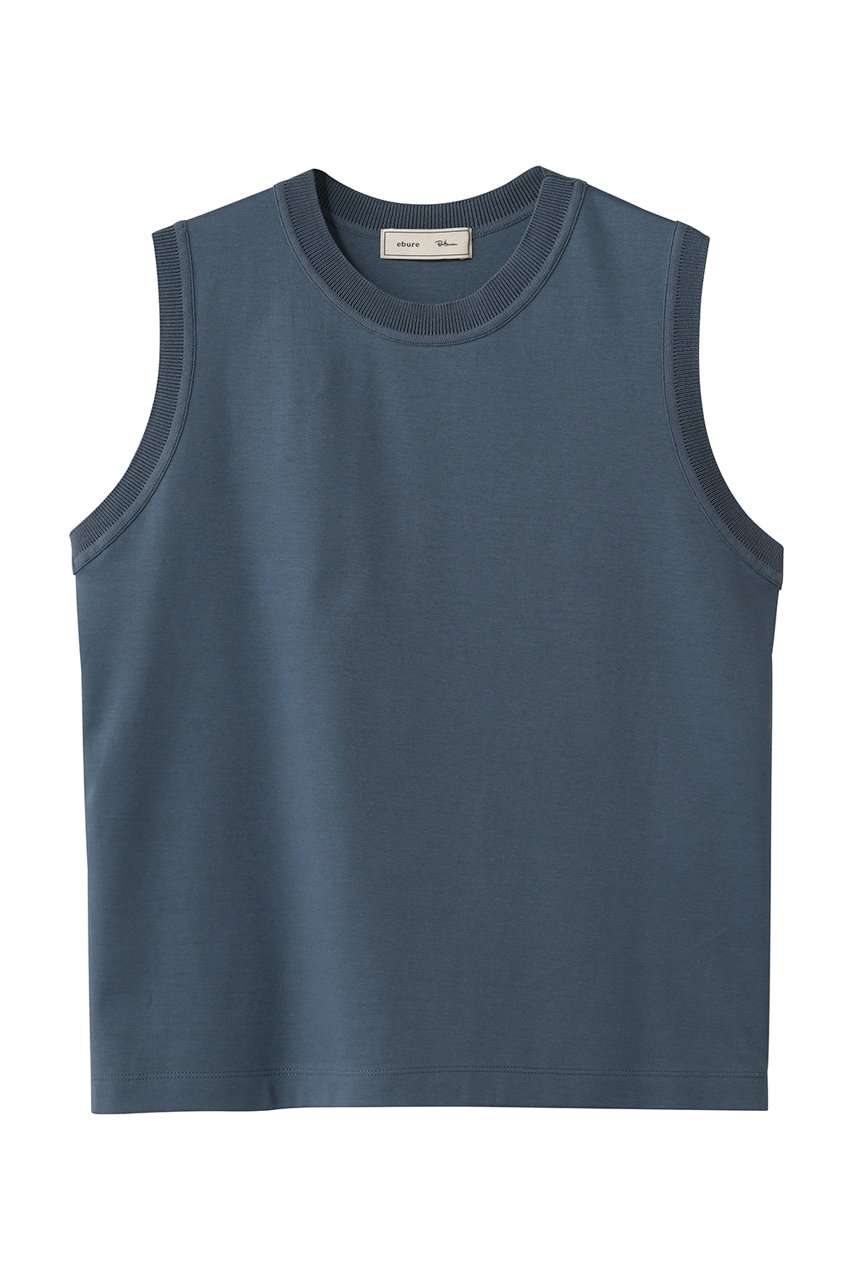 【ebure×Ron Herman】ニットパーツコットンポンチ スリーブレストップ