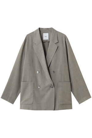 エブール/ebureの【予約販売】ドライシアーウール アンコンジャケット