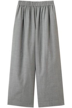 エブール/ebureの【予約販売】ドライシアーウール イージーワイドパンツ