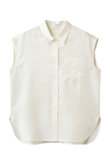 ラミーサテン ノースリーブシャツ