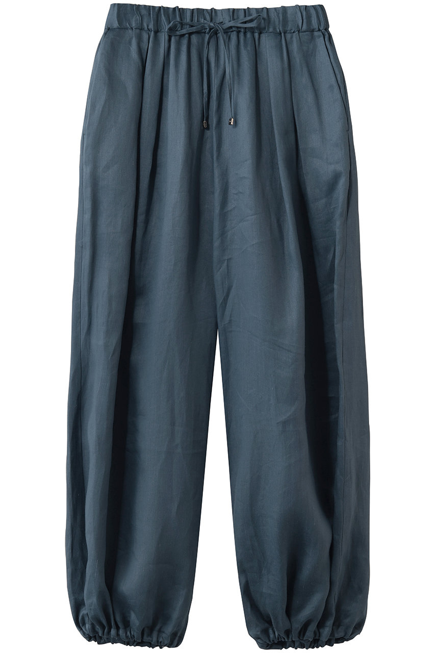 エブール/ebureの【予約販売】ラミーサテン イージーバルーンパンツ(ブルー/4310600651/26SSPT21)