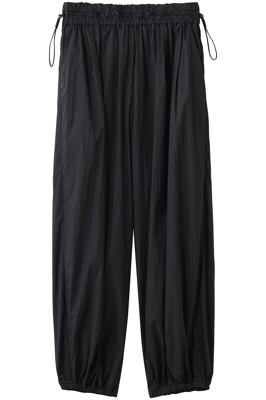 エブール/ebureの【予約販売】【店舗限定】ウォータープルーフエアーナイロン パラシュートパンツ(ブラック/4310600665/26SSPT03KK)