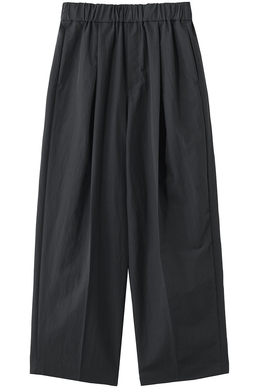 エブール/ebureの【予約販売】【店舗限定】コットンナイロンウェザークロス ドライタッチ イージーパンツ(ダークグレー/4310600666/26SSPT05KK)