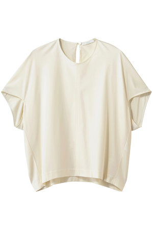 エブール/ebureの【予約販売】【店舗限定】ハイゲージシルケットスムーズ クルーネックカットソー(110100/110102)