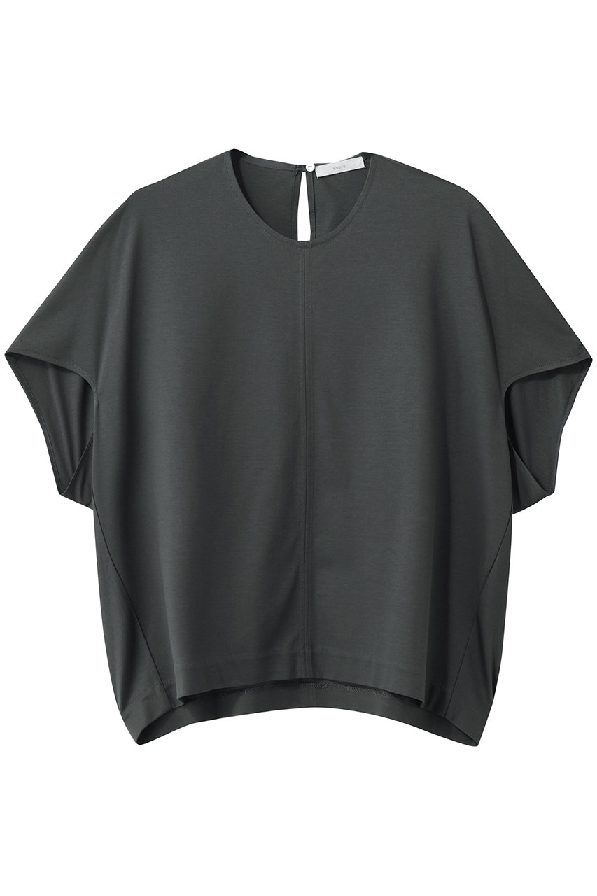 エブール/ebureの【予約販売】【店舗限定】ハイゲージシルケットスムーズ クルーネックカットソー(ダークグレー/4310900589/26SSCS01KK)