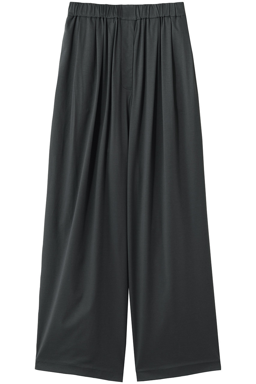 エブール/ebureの【予約販売】【店舗限定】ハイゲージシルケットスムーズ イージーパンツ(ダークグレー/4310600688/26SSPT04KK)