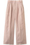 【予約販売】ボタニカルリネン ワイドパンツ エブール/ebure ライトピンク