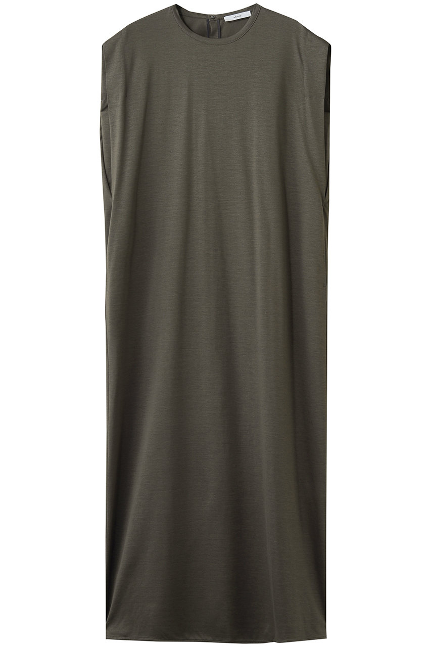 エブール/ebureの【4/24 0:00販売開始】ソフトドレープ Iラインワンピース(ブラウン/4310300302/26SSOP15)