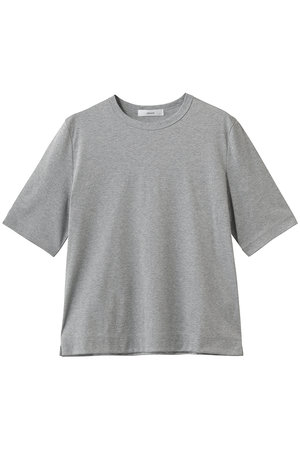 エブール/ebureの【4/24 0:00販売開始】ナチュラルファンクションスムース 5分袖コンパクトTシャツ(110100/110102)