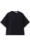 【5/15 0:00販売開始】リネンコットンタイプライター ショートTブラウス エブール/ebure ブラック