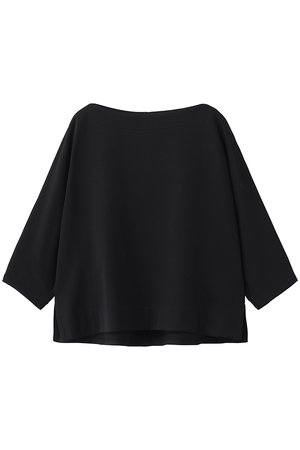 エブール/ebureの【5/15 0:00販売開始】ソフトコンパクト裏毛 ボートネックカットソー(110100/110102)