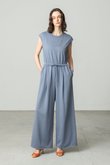 【5/15 0:00販売開始】ソフトコンパクト裏毛 ドロストオールインワン
