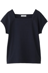 【エブール】ebure 半袖ブラウス ボリュームスリーブ ブラック バックロング ebure｜エブールのロングスリーブ（ブラウス・シャツ）通販｜ELLE SHOP
