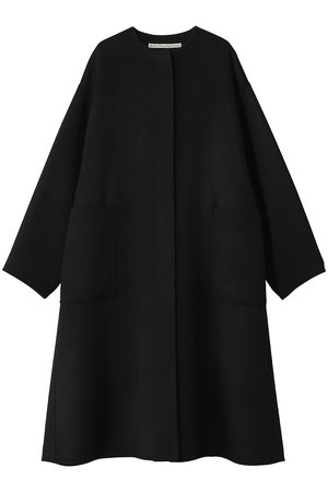 エブール/ebureの【予約販売】【ebure 10th×Ron Herman】カシミアリバー ノーカラー ロングコート