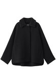 ジロンラムメルトン デタッチャブルムートンカラー ショートコート エブール/ebure