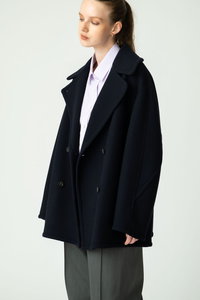 ebure(エブール)｜【予約販売】リュクスメルトン シャツ型コート