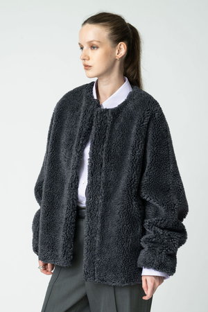 エブール/ebureの【予約販売】【ebure 10th×ELLE SHOP限定】ショートボアコート(110900/110902)