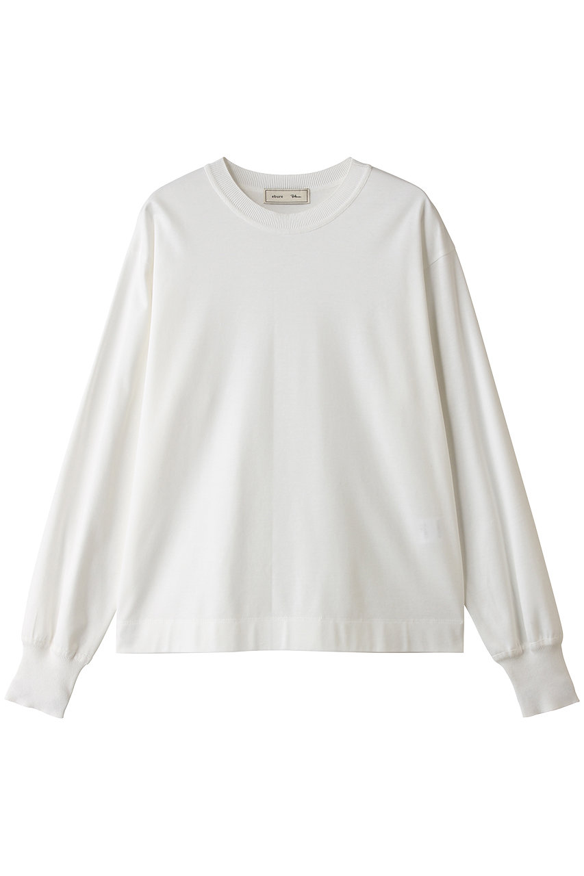 【ebure 10th×Ron Herman】ピュアオーガニックコットン ロングTシャツ