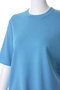 シルクコットンタイトテンション クルーネックニットTシャツ エブール/ebure