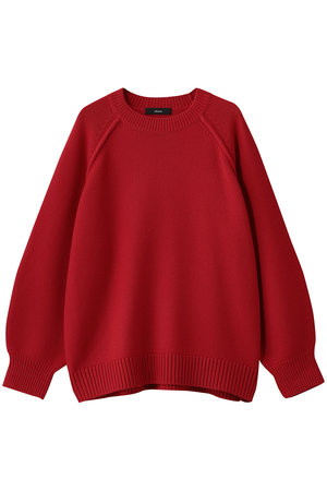 エブール/ebureの【予約販売】ローゲージカシミア クルーネックニットプルオーバー(110300/110301)