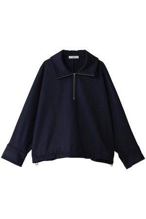 エブール/ebureのライトビーバー ハーフジッププルオーバー(110300/110301)