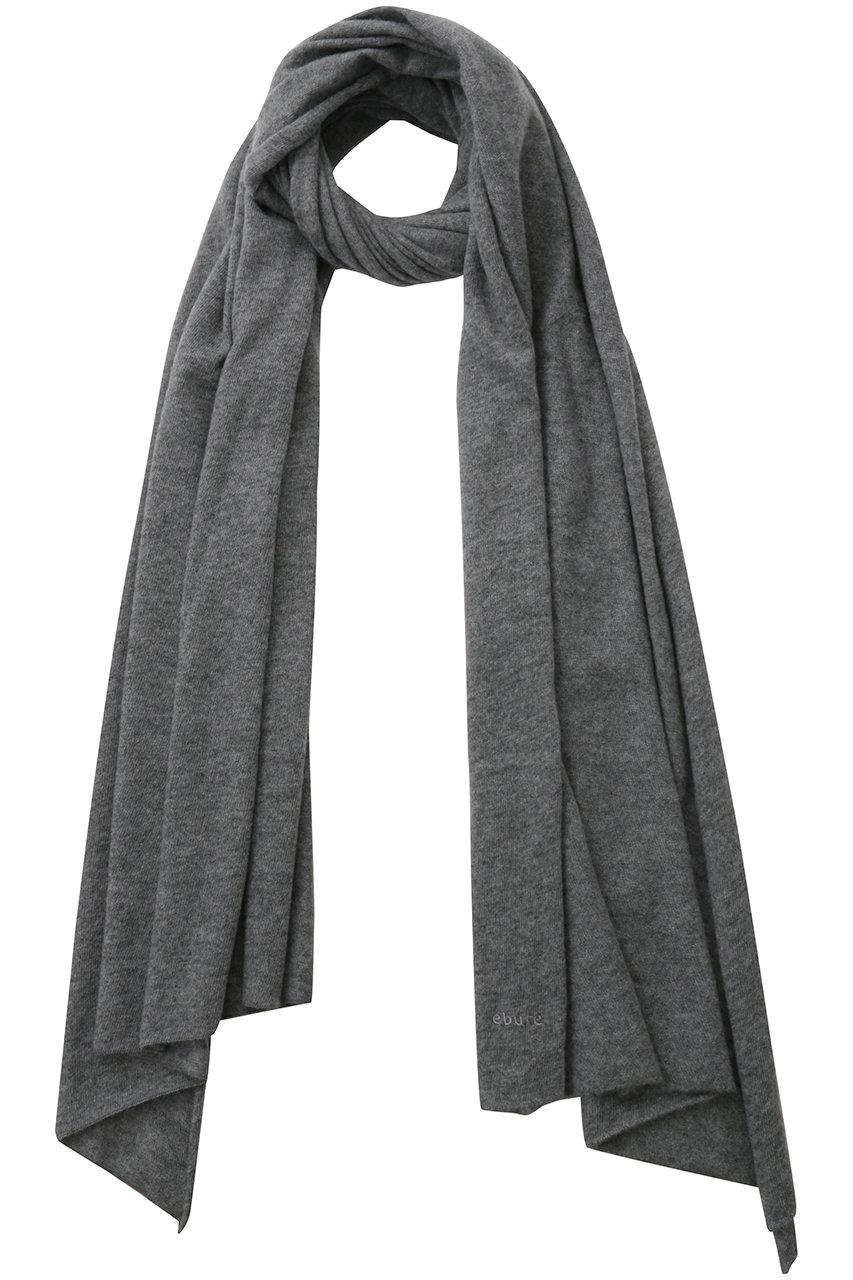 ebure ライトカシミヤストール (トップグレー, F) エブール ELLE SHOP