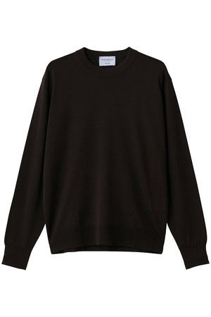 エブール/ebureの【予約販売】【ebure×JOHN SMEDLEY】クルーネックニットロングT(110300/110301)