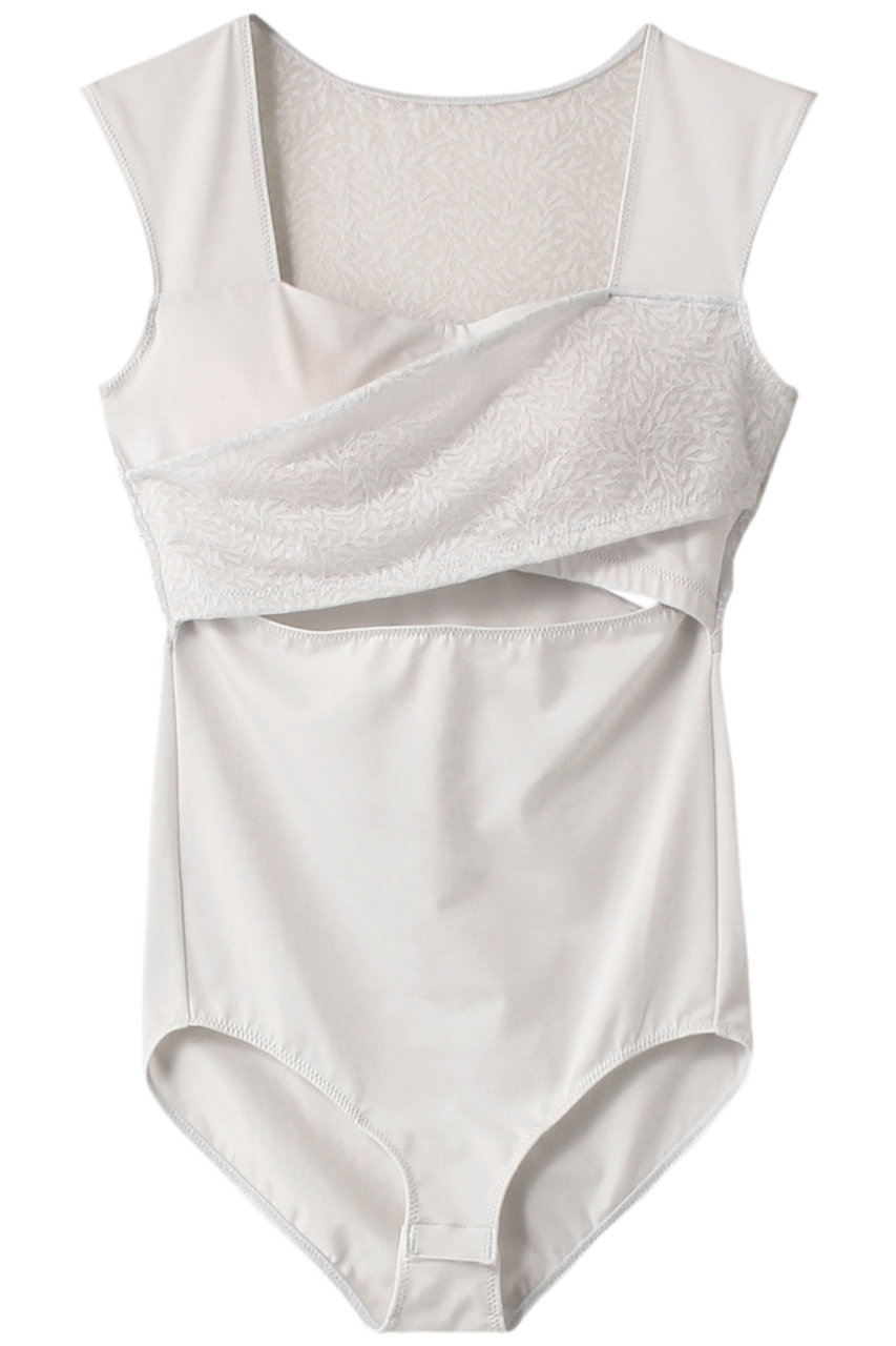 DANSKIN 【AROMATIQUE×DANSKIN】コットンストレッチフロントクロス