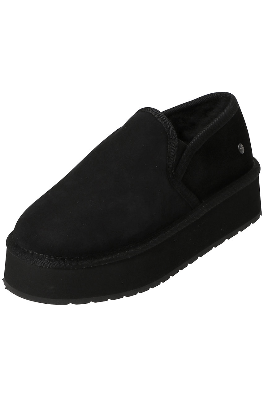 EMU Australia STINGER REEF FLARE スリッポン (ブラック, W9(26cm)) エミュ オーストラリア ELLE SHOP EMU Australia STINGER REEF FLARE スリッポン (ブラック, W9(26cm)) エミュ オーストラリア ELLE SHOP