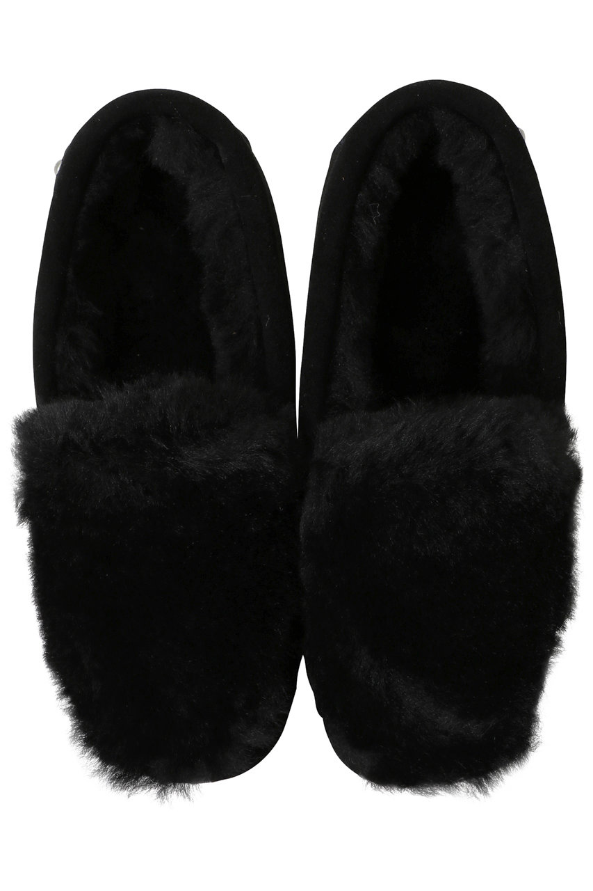 EMU Australia CAIRNS REVERSE FUR モカシン (ブラック, W5(22cm)) エミュ オーストラリア ELLE SHOP EMU Australia CAIRNS REVERSE FUR モカシン (ブラック, W5(22cm)) エミュ オーストラリア ELLE SHOP