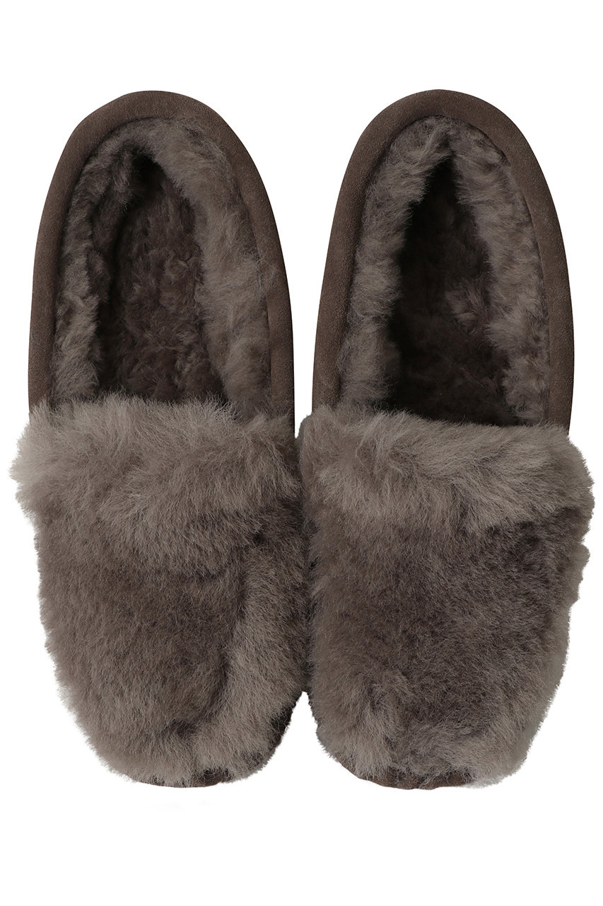 EMU Australia CAIRNS REVERSE FUR モカシン (スモーク, W9(26cm)) エミュ オーストラリア ELLE SHOP EMU Australia CAIRNS REVERSE FUR モカシン (スモーク, W9(26cm)) エミュ オーストラリア ELLE SHOP