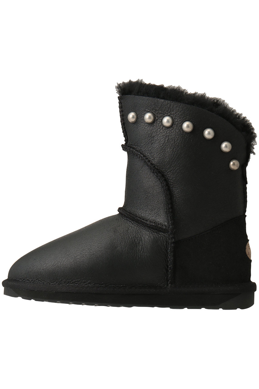 EMU Australia Carolin (ブラック, W8(25cm)) エミュ オーストラリア ELLE SHOP