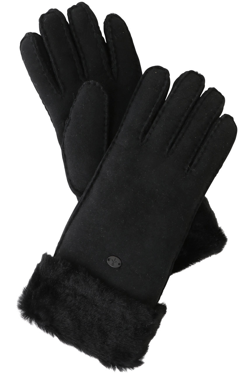 EMU Australia Apollo Bay Gloves (ブラック, M/L) エミュ オーストラリア ELLE SHOP