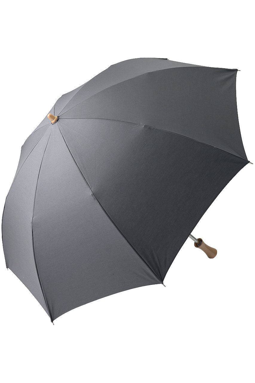 IRIS 47 モチーフ付き折りたたみ日傘（晴雨兼用） (グレーハート F) イリスフォーセブン ELLE SHOPの画像