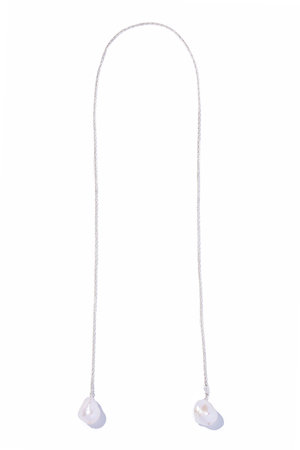 イリスフォーセブン/IRIS 47のbaroque pearl ラリエットネックレス(150200/150201)