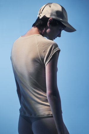 イリスフォーセブン/IRIS 47のシアーキャプスリーブトップス(110100/110102)