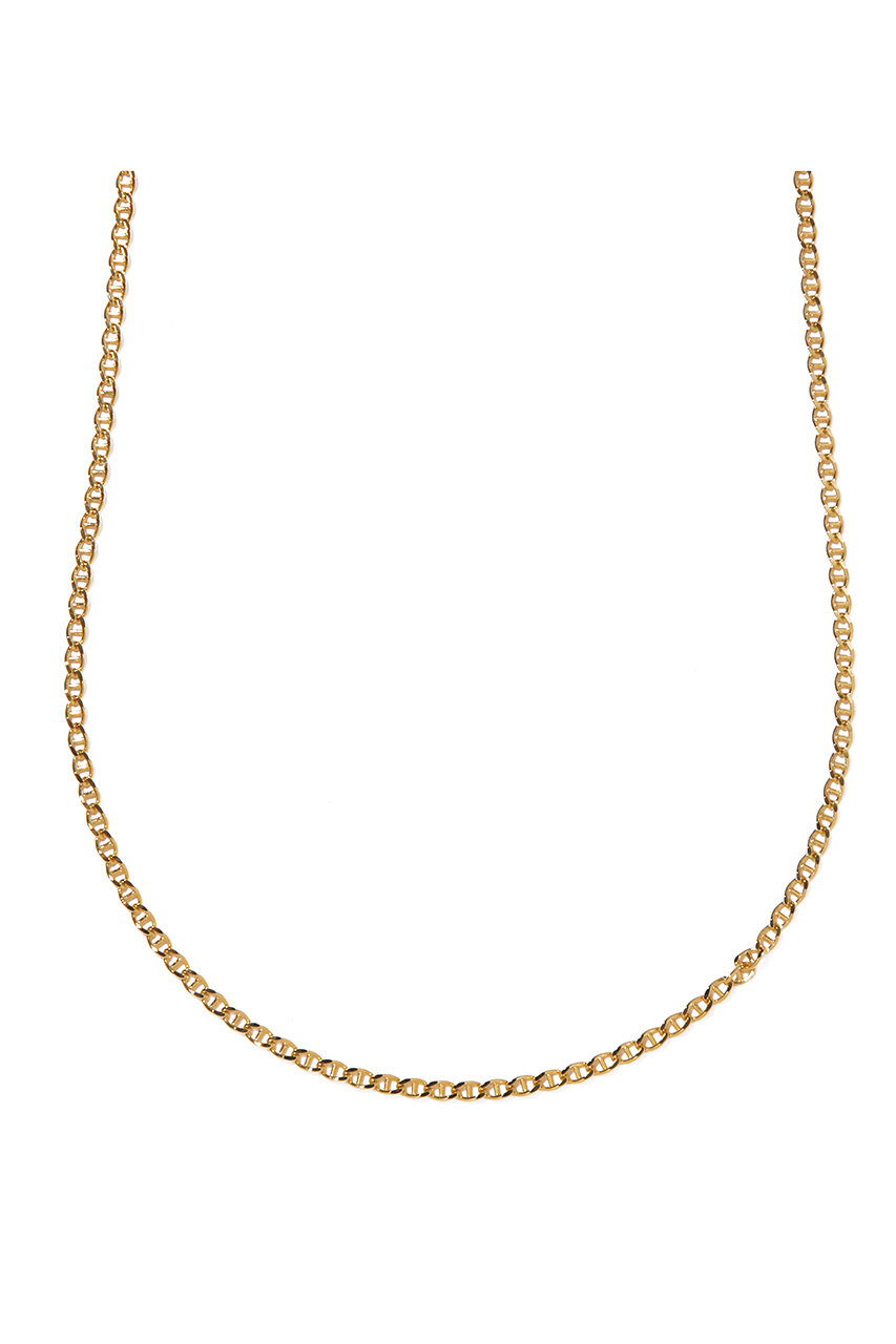 イリスフォーセブン/IRIS 47のmodern glass chain ネックレス(ゴールド/BO102)