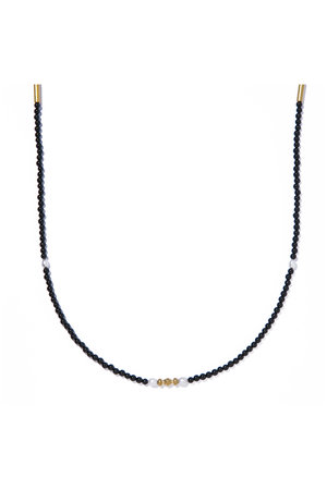 イリスフォーセブン/IRIS 47のonyx glass chain ネックレス(150200/150201)