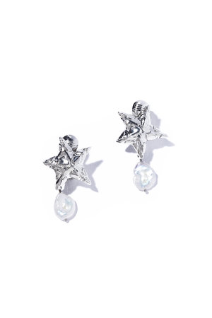 イリスフォーセブン/IRIS 47のasteria pearl イヤリング