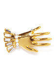 lady hand ブローチ