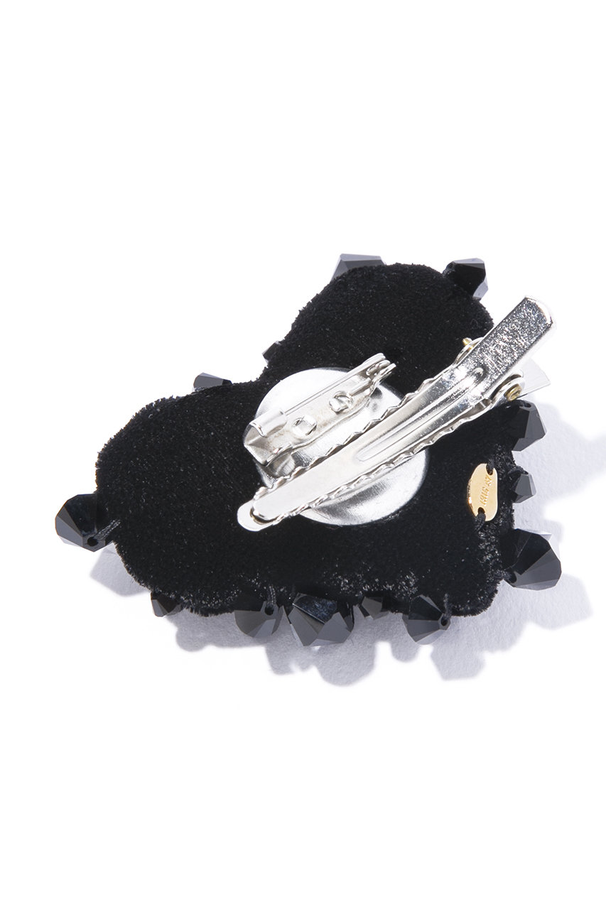 IRIS 47(イリスフォーセブン)｜burning plump ブローチ/ブラック の