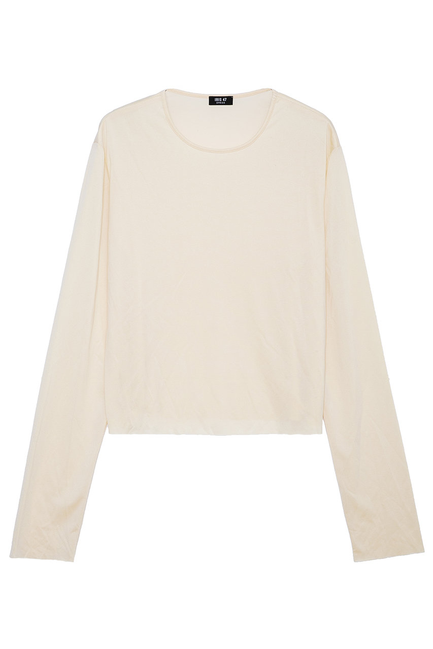 IRIS 47 velvety long トップス (エクリュ, F) イリスフォーセブン ELLE SHOP IRIS 47 velvety long トップス (エクリュ, F) イリスフォーセブン ELLE SHOP
