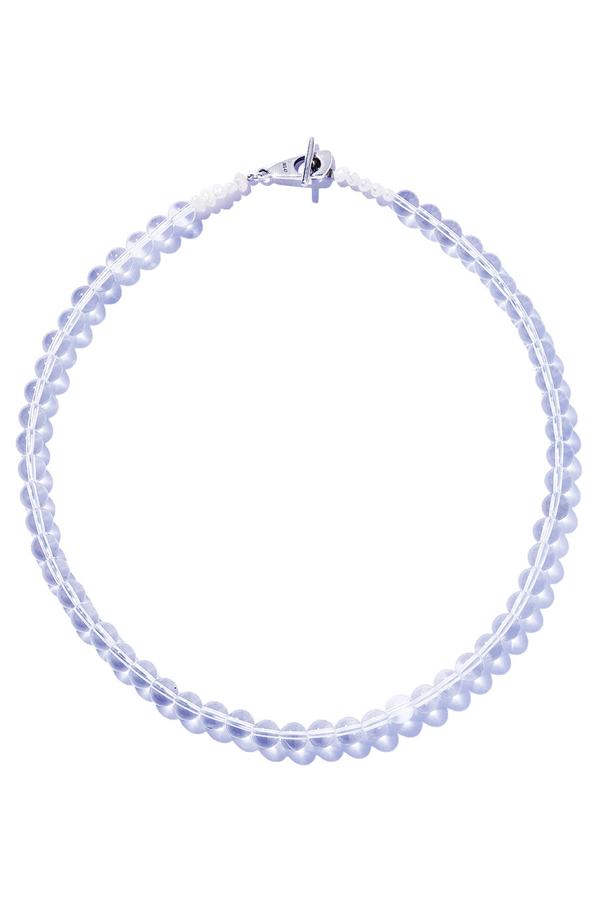 IRIS 47 crystal ネックレス (クリア, F) イリスフォーセブン ELLE SHOP