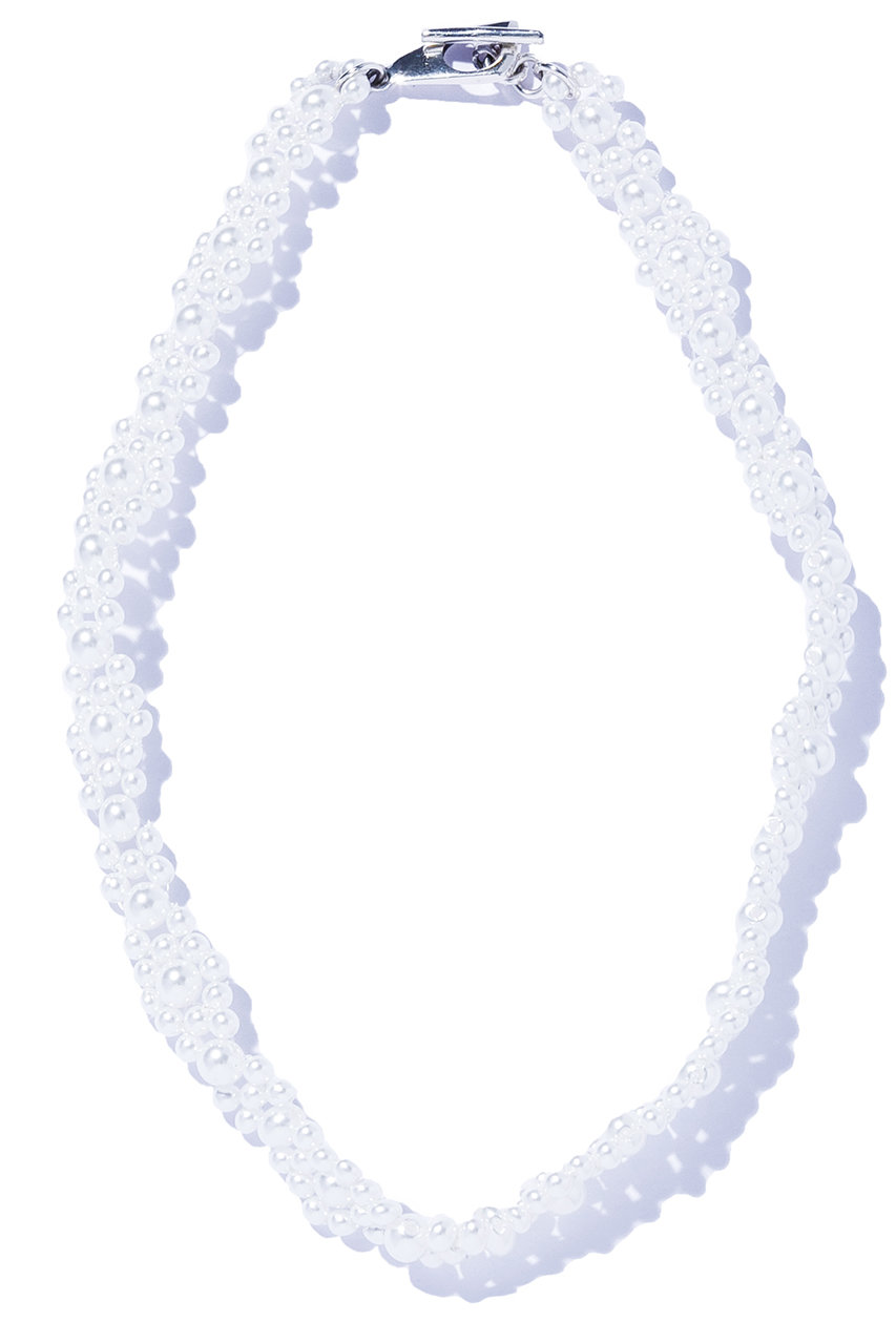 IRIS 47 kaleid pearl ネックレス (ホワイト, F) イリスフォーセブン ELLE SHOP IRIS 47 kaleid pearl ネックレス (ホワイト, F) イリスフォーセブン ELLE SHOP