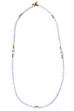 イリスフォーセブン/IRIS 47のcrystal glass chain ネックレス