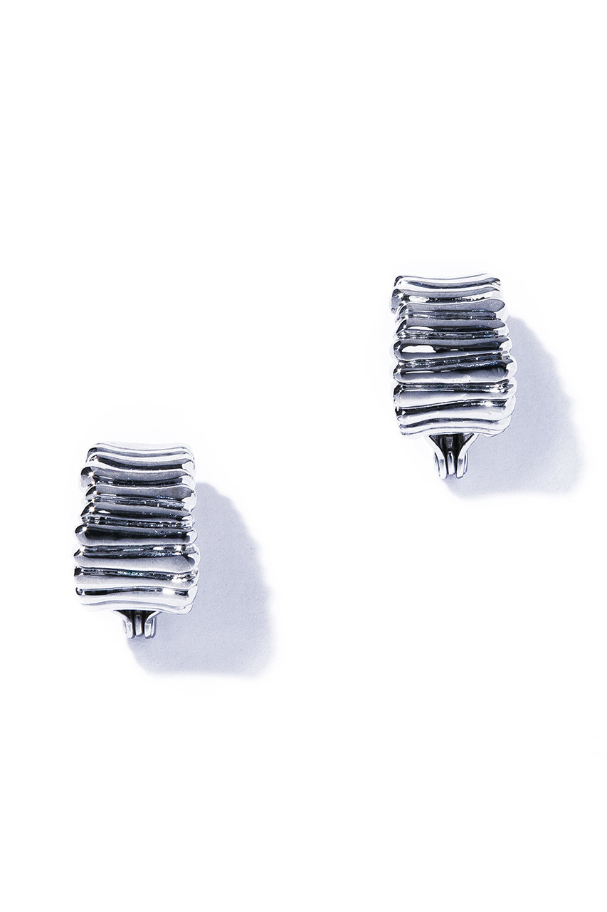 IRIS 47 metis イヤリング (シルバー, F) イリスフォーセブン ELLE SHOP