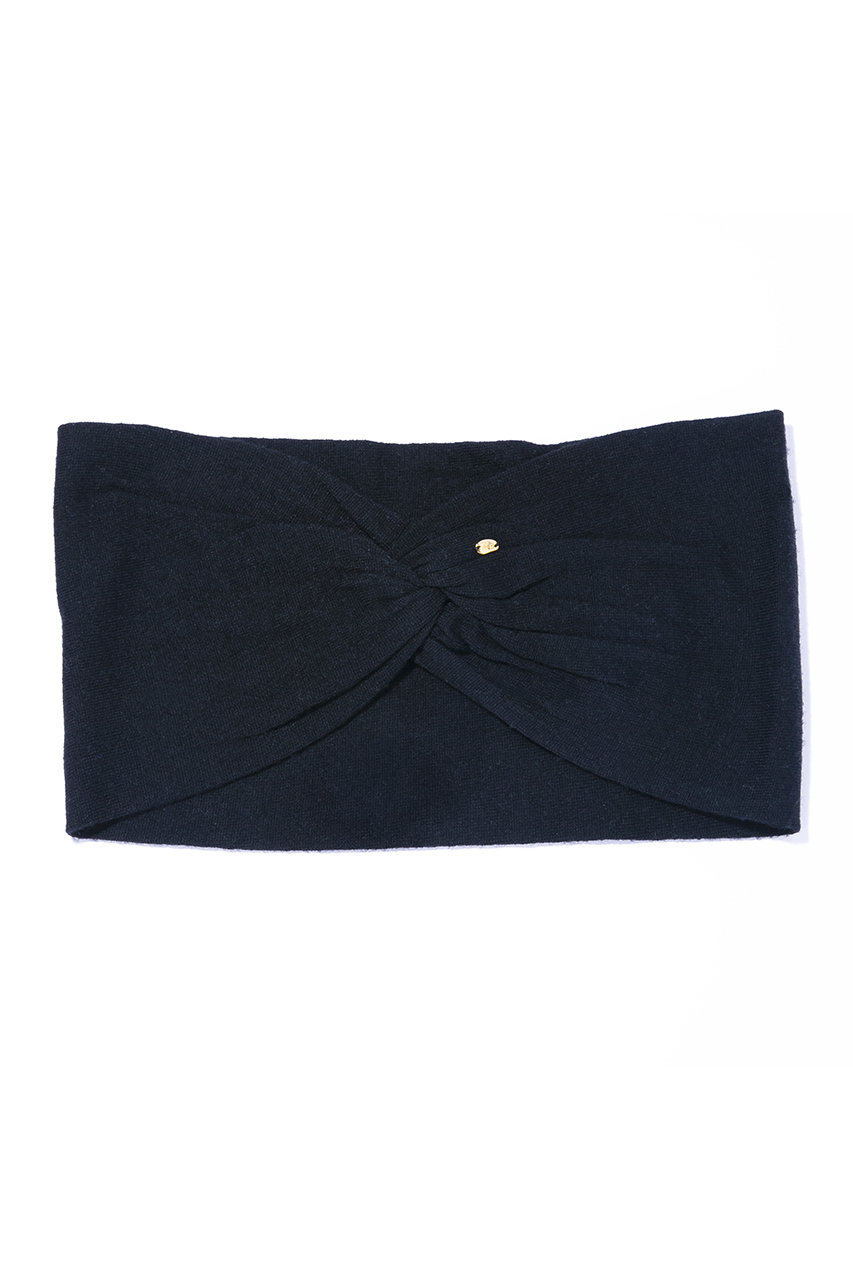 イリスフォーセブン/IRIS 47のカシミヤ ターバン(ブラック/HB157)