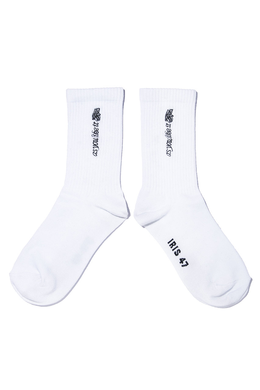 IRIS 47 posture ソックス (ホワイト, F(23-25cm相当)) イリスフォーセブン ELLE SHOP IRIS 47 posture ソックス (ホワイト, F(23-25cm相当)) イリスフォーセブン ELLE SHOP