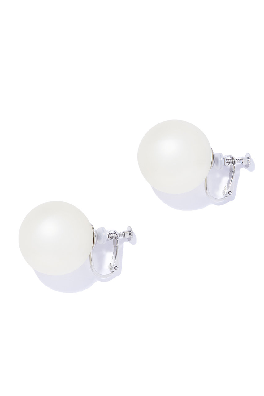 IRIS 47 bubble pearl イヤリング (アイボリー, F) イリスフォーセブン ELLE SHOP