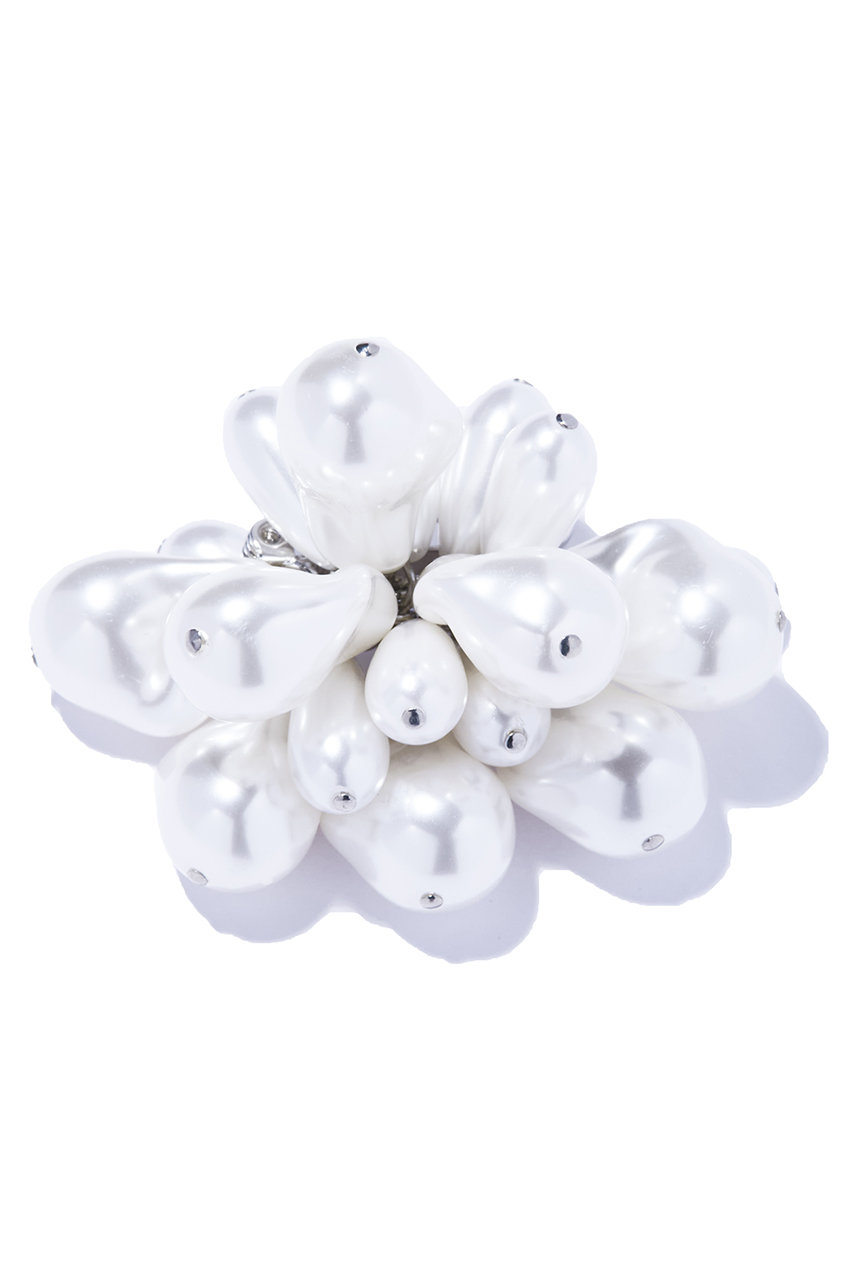 IRIS 47 ignis ブローチ M (ホワイト, F) イリスフォーセブン ELLE SHOP IRIS 47 ignis ブローチ M (ホワイト, F) イリスフォーセブン ELLE SHOP